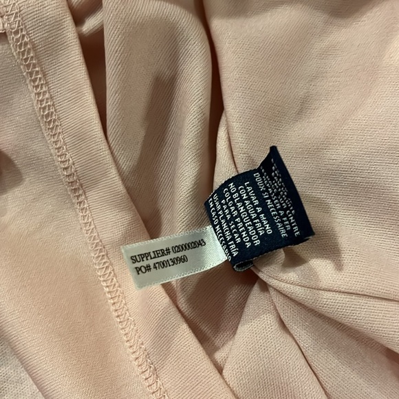 American Living Pink Lace Fit & Flare Dress - Picture 16 of 16